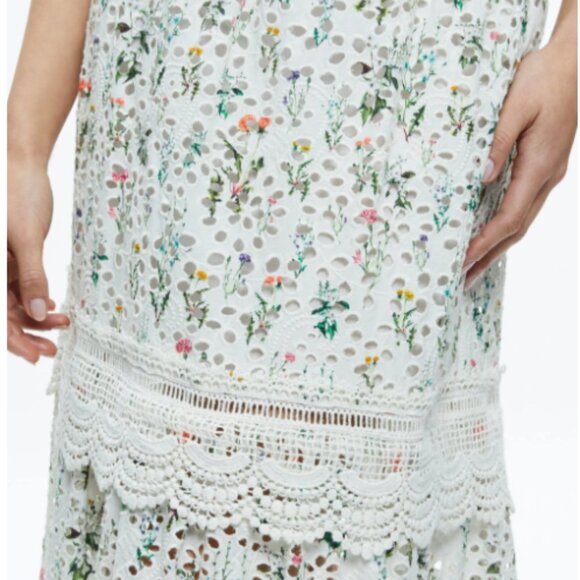 REISE EMBROIDERED TIERED MAXI SKIRT - Picture 4 of 4